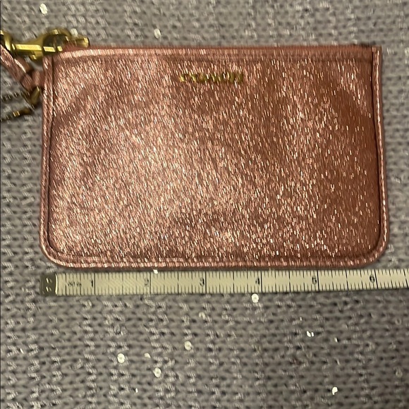 Coach Glitter Wristlet